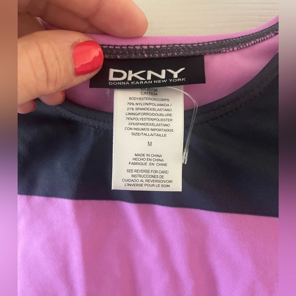 DKNY swim top/cover up • NWT • Womens M - Picture 5 of 7